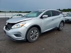 2017 Nissan Murano S Silver vin: 5N1AZ2MH9HN190686