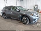 2018 Nissan Murano Sv Silver vin: 5N1AZ2MH9JN173764
