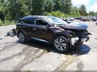 2019 Nissan Murano Sl Maroon vin: 5N1AZ2MJ7KN166977