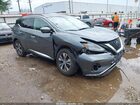 2019 Nissan Murano Sv Gray vin: 5N1AZ2MS2KN153630