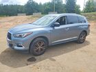 2017 Infiniti Qx60 Base Blue vin: 5N1DL0MM0HC547524