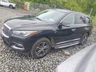 2017 Infiniti Qx60 Base Black vin: 5N1DL0MM2HC544169