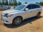 2017 Infiniti Qx60 Base Silver vin: 5N1DL0MM3HC501220