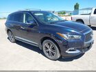 2017 Infiniti Qx60 Синий vin: 5N1DL0MM3HC522231