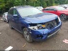 2020 Nissan Pathfinder S 4wd Blue vin: 5N1DR2AM8LC644302