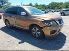 2017 Nissan Pathfinder Sl Brown vin: 5N1DR2MM1HC609071