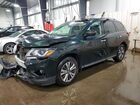 2018 Nissan Pathfinder Sv Green vin: 5N1DR2MM1JC655554
