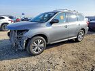 2018 Nissan Pathfinder S Gray vin: 5N1DR2MM2JC633143