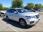 2019 Nissan Pathfinder Sv Silver vin: 5N1DR2MM2KC588917