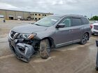 2019 Nissan Pathfinder Sv Gray vin: 5N1DR2MM3KC651183