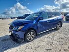 2017 Nissan Pathfinder Sl Blue vin: 5N1DR2MM5HC669354