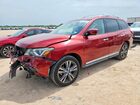 2018 Nissan Pathfinder Platinum Red vin: 5N1DR2MM5JC673877