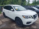 2017 Nissan Pathfinder S White vin: 5N1DR2MM7HC644830