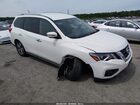 2018 Nissan Pathfinder Sv White vin: 5N1DR2MM7JC664078