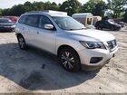 2018 Nissan Pathfinder S Silver vin: 5N1DR2MM9JC652529