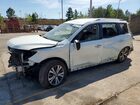 2018 Nissan Pathfinder Sv White vin: 5N1DR2MN0JC631898