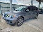 2017 Nissan Pathfinder S Gray vin: 5N1DR2MN1HC909010