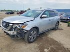 2017 Nissan Pathfinder Sl Silver vin: 5N1DR2MN3HC668969
