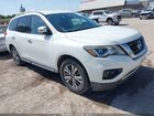 2018 Nissan Pathfinder Sv White vin: 5N1DR2MN3JC616523