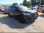 2018 Nissan Pathfinder Sl Black vin: 5N1DR2MN5JC650754