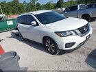 2019 Nissan Pathfinder S White vin: 5N1DR2MN5KC583221