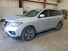 2017 Nissan Pathfinder S Silver vin: 5N1DR2MN7HC656923