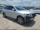 2019 Nissan Pathfinder Sv Silver vin: 5N1DR2MN8KC651950