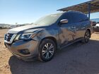 2017 Nissan Pathfinder Sv Gray vin: 5N1DR2MN9HC604922