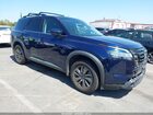 2022 Nissan Pathfinder Sv 2wd Blue vin: 5N1DR3BA0NC236647