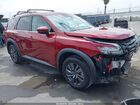 2023 Nissan Pathfinder Sv Fwd Red vin: 5N1DR3BA5PC207700