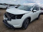 2022 Nissan Pathfinder Sv White vin: 5N1DR3BCXNC228234