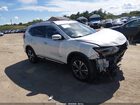 2017 Nissan Rogue Hybrid Sl Белый vin: 5N1ET2MV2HC828040