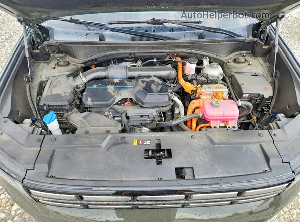 5NMP2DG10RH003718 2024 HYUNDAI SANTA Green ძრავის განყოფილების ხედი