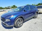 2022 Hyundai Santa Fe Se Blue vin: 5NMS14AJ5NH397586