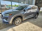 2019 Hyundai Santa Fe Se Серый vin: 5NMS23AD1KH110810