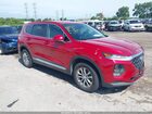 2020 Hyundai Santa Fe Se Красный vin: 5NMS23AD1LH163041