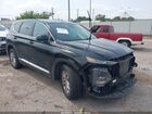 2020 Hyundai Santa Fe Se Black vin: 5NMS23AD1LH207524