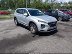 2019 Hyundai Santa Fe Se Silver vin: 5NMS23AD2KH049709