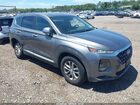 2020 Hyundai Santa Fe Se Gray vin: 5NMS23AD4LH142393