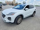 2019 Hyundai Santa Fe Se Белый vin: 5NMS23AD6KH117140