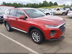 2020 Hyundai Santa Fe Se Оранжевый vin: 5NMS23AD6LH255875