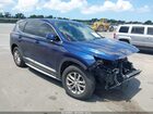 2019 Hyundai Santa Fe Se Blue vin: 5NMS23AD8KH067082