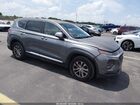 2019 Hyundai Santa Fe Se Серый vin: 5NMS23AD9KH031773