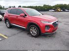 2020 Hyundai Santa Fe Se Red vin: 5NMS23AD9LH248533
