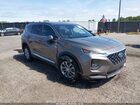 2019 Hyundai Santa Fe Se Gray vin: 5NMS23ADXKH096714
