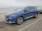2021 Hyundai Santa Fe Sel Blue vin: 5NMS24AJ1MH331239