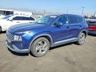 2021 Hyundai Santa Fe Sel Синий vin: 5NMS24AJ3MH346020