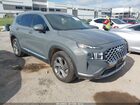 2021 Hyundai Santa Fe Sel Gray vin: 5NMS24AJ6MH350997