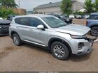 2020 Hyundai Santa Fe Se Silver vin: 5NMS2CAD1LH145381