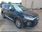 2020 Hyundai Santa Fe Se Черный vin: 5NMS2CAD1LH284720